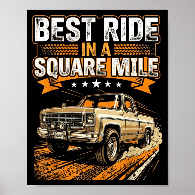Squarebody-LKW  Poster (Vorne)