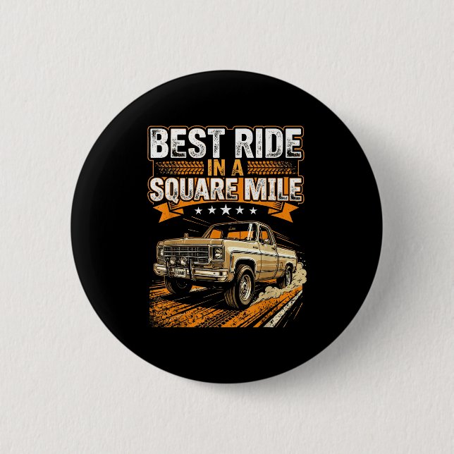 Squarebody Truck  Button (Vorderseite)