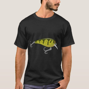 SQUAREBULL Crankbait - Gelber Barsch T-Shirt