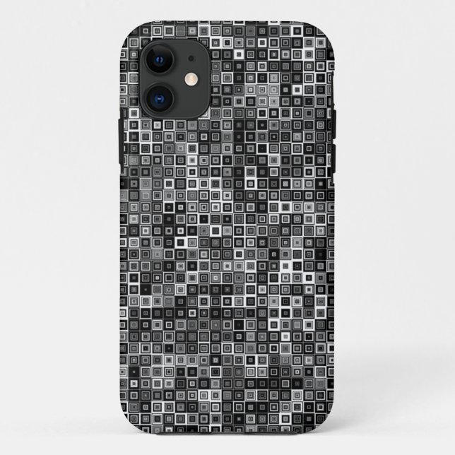 Squares iPhone Case (Rückseite)