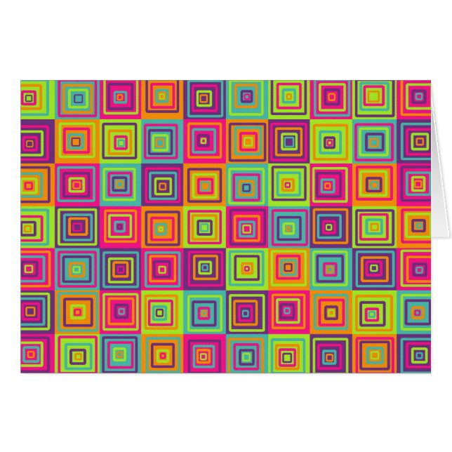 Squares Pattern (Vorderseite (Horizontal))
