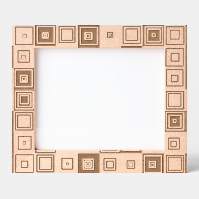 Squares Pattern Geätzte Rahmen (Vorderseite)