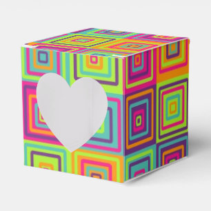 Squares Pattern Geschenkschachtel