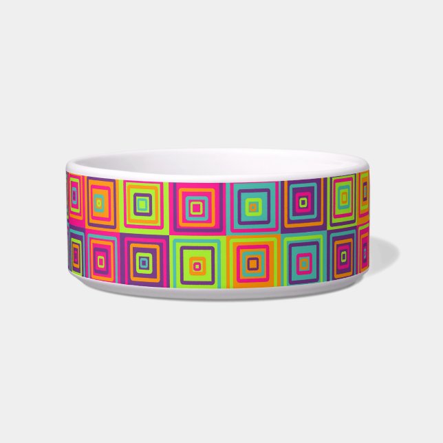 Squares Pattern Napf (Vorderseite)