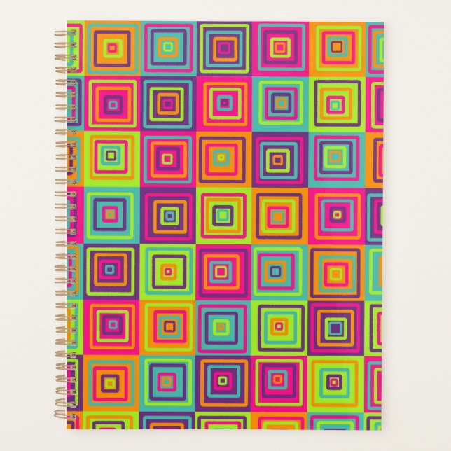 Squares Pattern Planer (Vorderseite)
