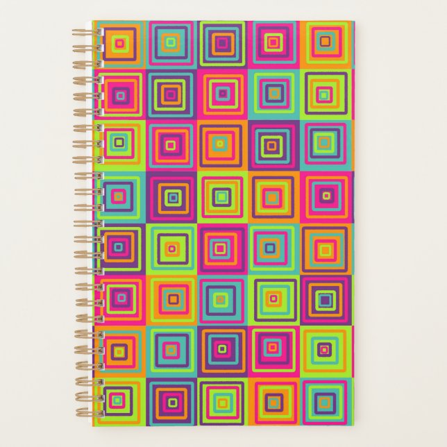Squares Pattern Planer (Vorderseite)
