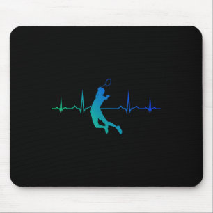 Squash Damen Herren Shuttle Badminton Spieler Mousepad