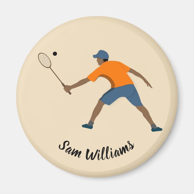 Squash Magnet (Vorne)