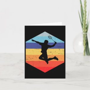 Squash Men Badminton Player 1 Karte