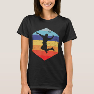 Squash Mens Badminton Player T-Shirt