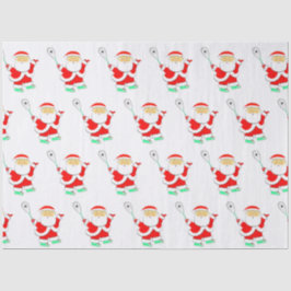 Squash Player Holiday Gift Seidenpapier