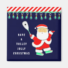 Squash Player Sports Stocking Stuffer Magnet