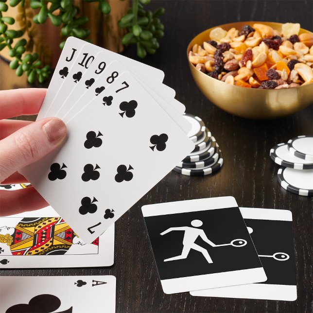 Squash-Player-Symbol Spielkarten (Von Creator hochgeladen)