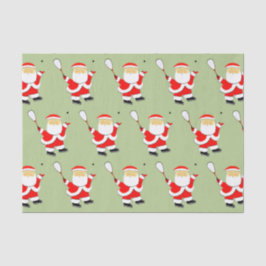 Squash Player Weihnachtsfeiertag Seidenpapier