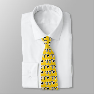 Squash Sport Pattern Neck Tie Gift for him Krawatte