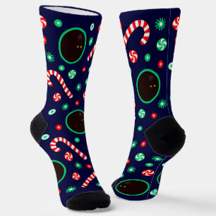 Squash-Sport Weihnachten Socken