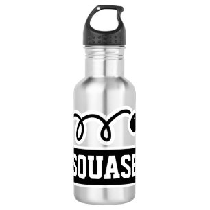 Squashsportarten für Personalisierte individuelle  Edelstahlflasche