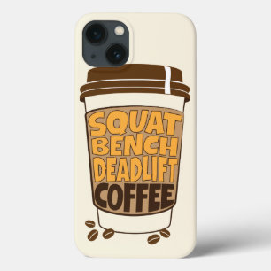 Squat Bench Deadlift und Kaffee Case-Mate iPhone Hülle