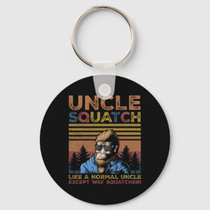 Squatch - Bigfoot Onkel Fathers Day Yeti Sasquatch Schlüsselanhänger