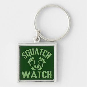 Squatch Uhr Schlüsselanhänger