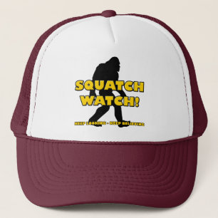 Squatch Watch Funny Sasquatch Bigfoot Yeti Cap Hat Truckerkappe