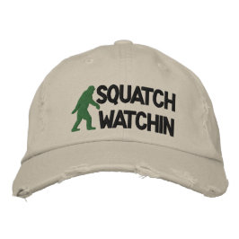 Squatch Watchin Bestickte Kappe