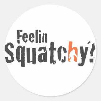Squatch Wear und mehr Runder Aufkleber
