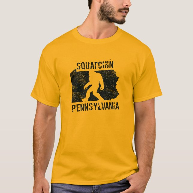 Squatchin Pennsylvania T - Shirt (Vorderseite)