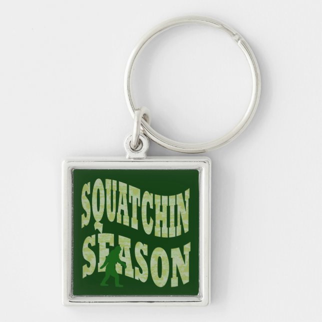 Squatchin-Saison Schlüsselanhänger (Vorne)