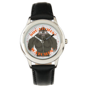 Squatchin' Watch Stainless Steel Black Armbanduhr