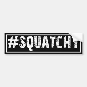 #SQUATCHY - Bigfoot Autoaufkleber
