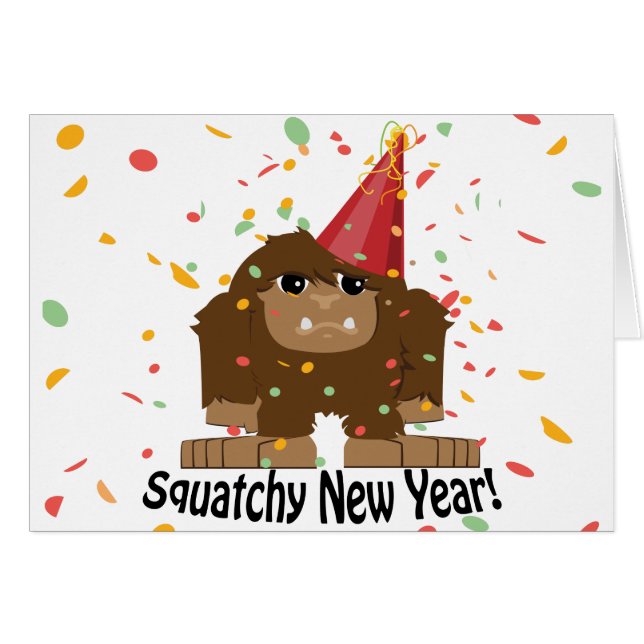 Squatchy New Year (Vorderseite (Horizontal))