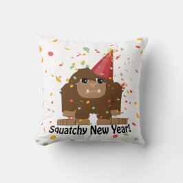 Squatchy New Year Kissen