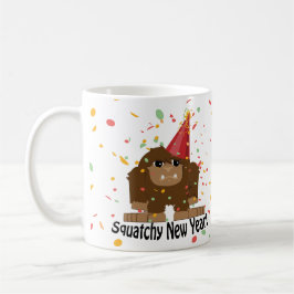 Squatchy New Year Tasse