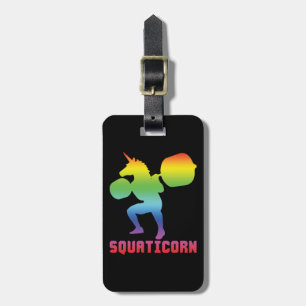 Squaticorn - Leg Day - Squat Unicorn - Workout Gepäckanhänger