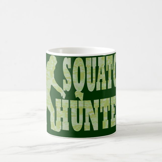 Squatter-Jäger auf Tarnung Kaffeetasse (Mittel)