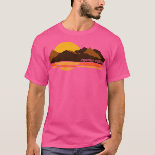 Squaw Valley Retro 70er Jahre Touristen-Souvenir T-Shirt