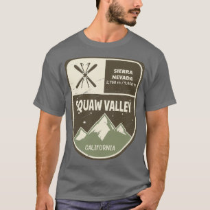 Squaw Valley Sierra Nevada Kalifornien T-Shirt