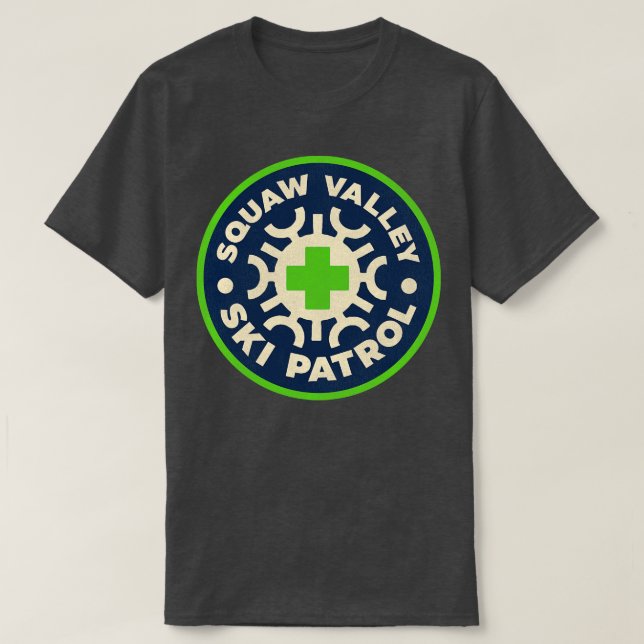Squaw Valley Ski Patrol T-Shirt (Design vorne)