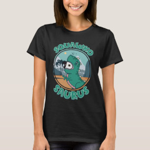 Squawkosaurus Rex Parrot I African Gray T-Shirt