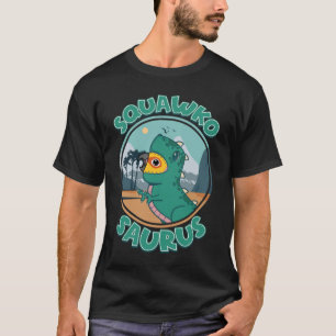 Squawkosaurus Rex Parrot I Jenday Conure T-Shirt