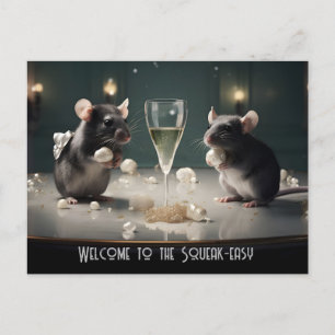 Squeak Easy Postkarte