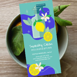 Squeaky Clean Marketing Werbekarte