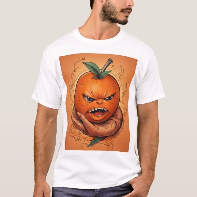 Squeeze Liebe Tattoo Art in Motion T-Shirt (Vorderseite)