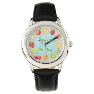Squeeze the Day - Fun Fruit Watch for Kids Armbanduhr
