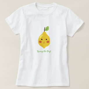 Squeeze the Day Punny Lemon T-Shirt
