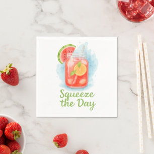 Squeeze the Day - Summer Fruit Party Napkins Serviette