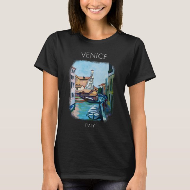 Squero di San Trovaso| Venedig, Italien T-Shirt (Vorderseite)