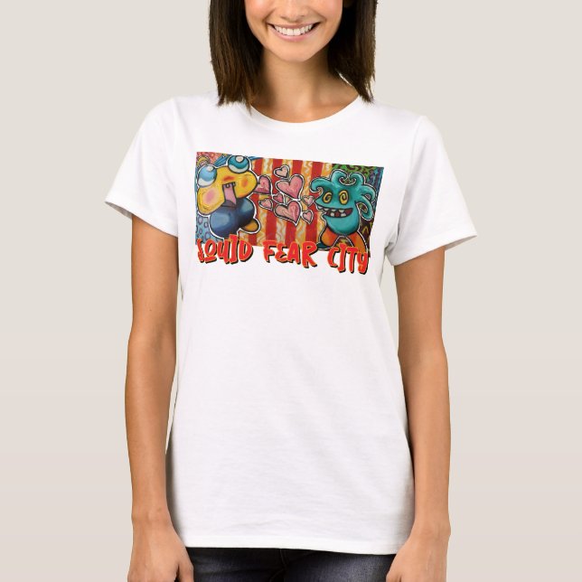 Squid Fear City Graphic Tee (Vorderseite)