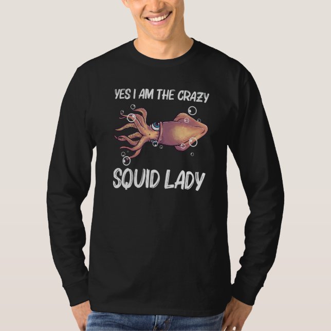 Squid  For Men Women Giant Squid Octopus Tentacles T-Shirt (Vorderseite)